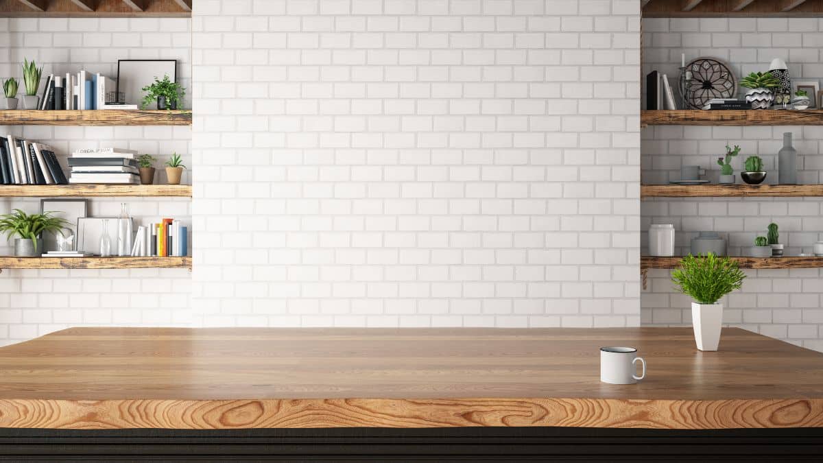A quiet kitchen table in natural light